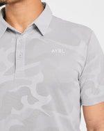 Camo Polo - Ice Gris