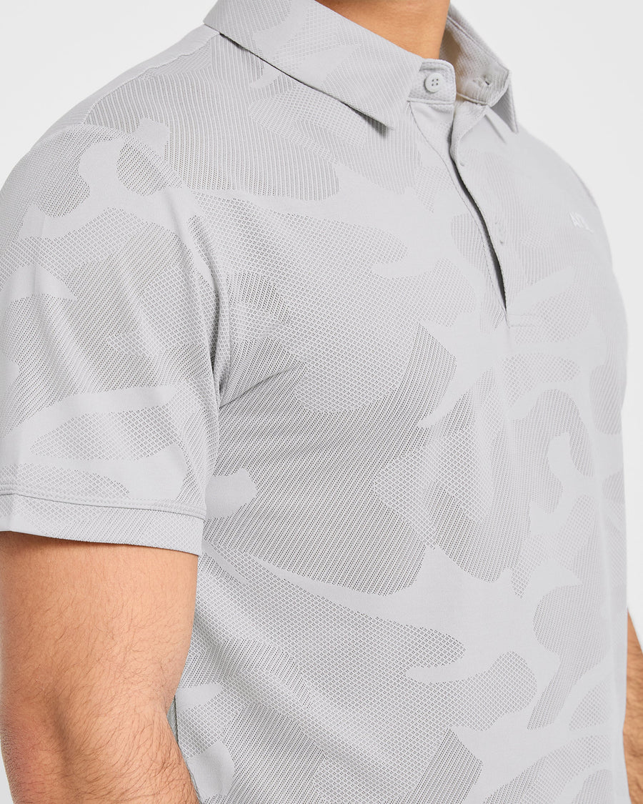 Camo Polo - Ice Gris