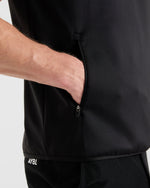 Precision 1/4 Zip Vest - Black