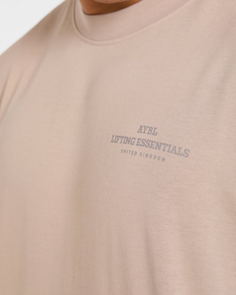 Apex Lifting Essentials Oversized T Shirt - Deep Fog