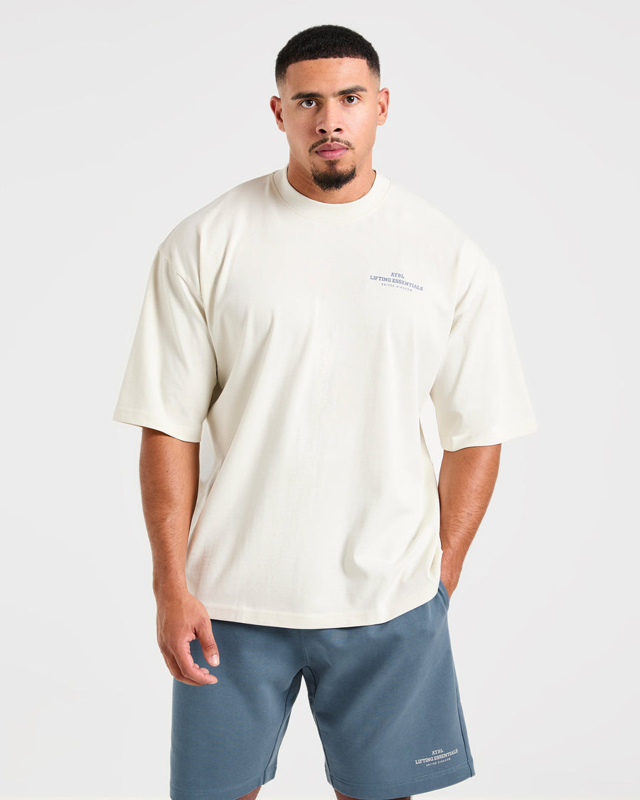 Apex Lifting Essentials Oversized T Shirt - Blanc