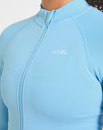 Enhance Seamless Jacket - Powder Bleu