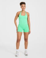 Enhance Seamless Shorts | 3.5" - Mint Vert