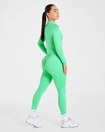 Enhance Seamless Jacket - Mint Vert