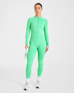 Enhance Seamless Jacket - Mint Vert