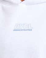 Athletics Track Oversized Hoodie - Heather Gris/Slate Bleu
