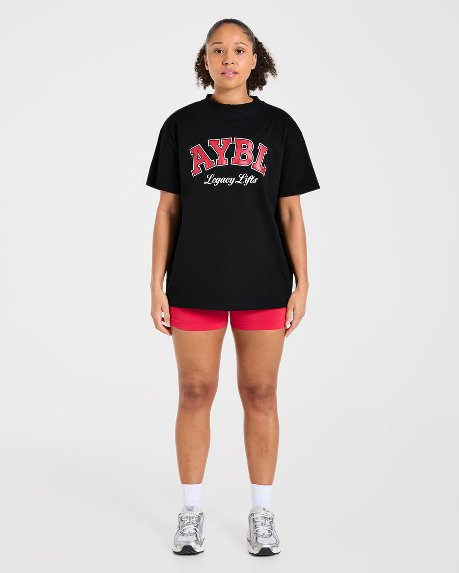 Legacy Lifts Oversized T Shirt - Black