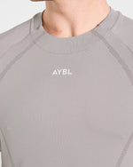 Attain Seamless Long Sleeve T Shirt - Woodland Fog