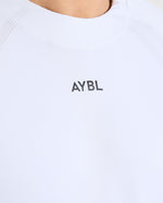 Attain Seamless Long Sleeve T Shirt - Storm Blanc
