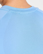 Attain Seamless Long Sleeve T Shirt - Sports Bleu