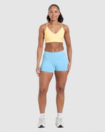 Essential Crossback Sports Bra - Jaune
