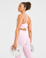 Empower Seamless Sports Bra - Iced Rose
