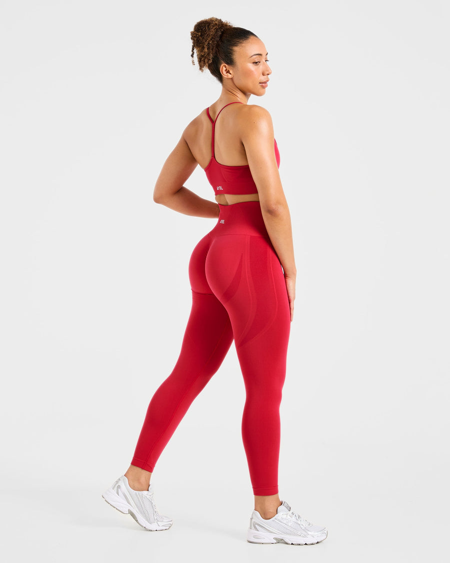 Empower Seamless Sports Bra - Rouge