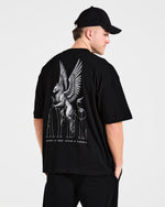Creatures Of Power Oversized T Shirt - Noir
