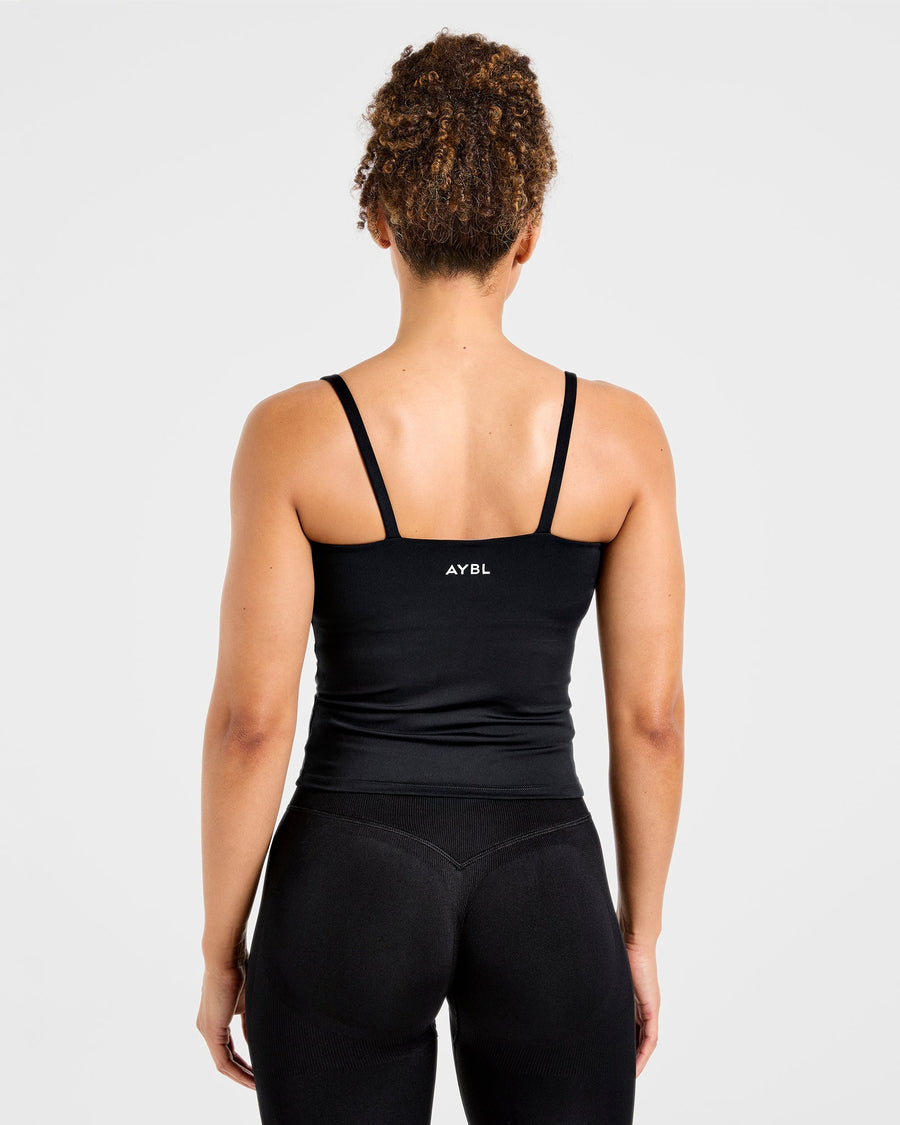 Essential Strappy Tank Top - Noir
