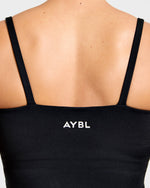 Essential Strappy Tank Top - Noir