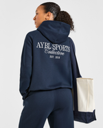 Sports Collective Tote Bag - Off White/Navy