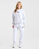 Sports Essentials Oversized Hoodie - Heather Gris/Noir