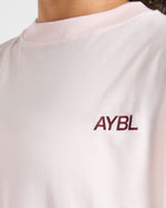 Sport Society Oversized T Shirt - Rose