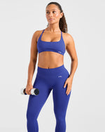 Enhance Seamless Sports Bra - Cobalt Bleu