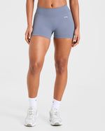 Enhance Seamless Shorts | 3.5" - Slate Bleu