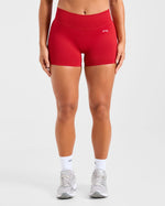 Enhance Seamless Shorts | 3.5" - Rouge