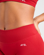 Enhance Seamless Shorts | 3.5" - Rouge