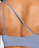Enhance Seamless One Shoulder Sports Bra - Slate Bleu