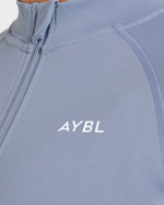 Enhance Seamless Jacket - Slate Bleu