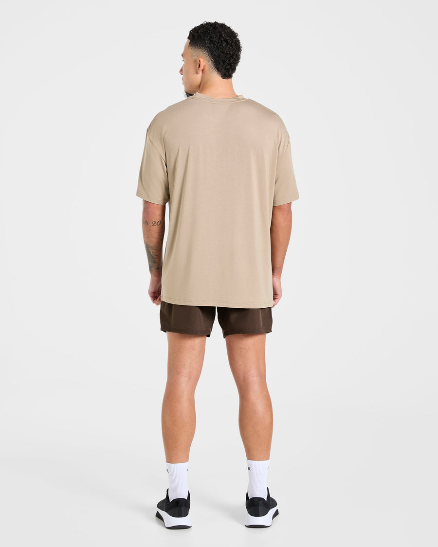 Reinforce Training T Shirt - Tawny Brown