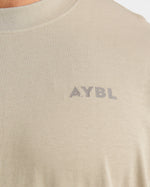 Future Fitness Oversized T Shirt - Dusty Sand