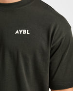 Future Fitness Oversized T Shirt - Charcoal/Mauve