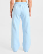 Varsity 2.0 Oversized Straight Leg Joggers - Blue/Navy