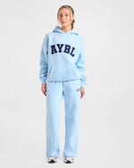 Varsity 2.0 Oversized Hoodie - Bleu/Navy