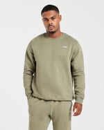 Essential Sweater - Desert Olive