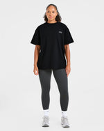 AYBL Wellness Oversized T Shirt - Noir