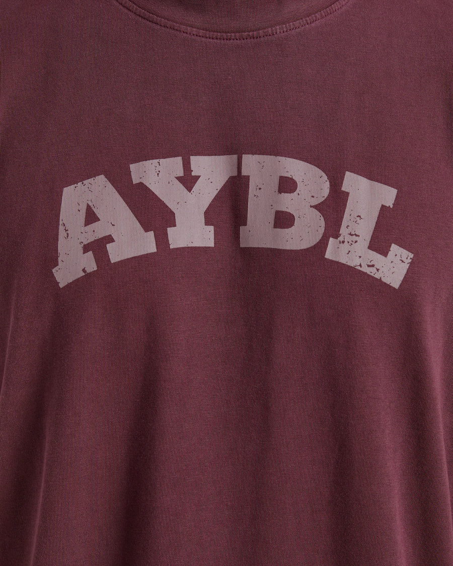 Elite Oversized T Shirt- Dusty Plum