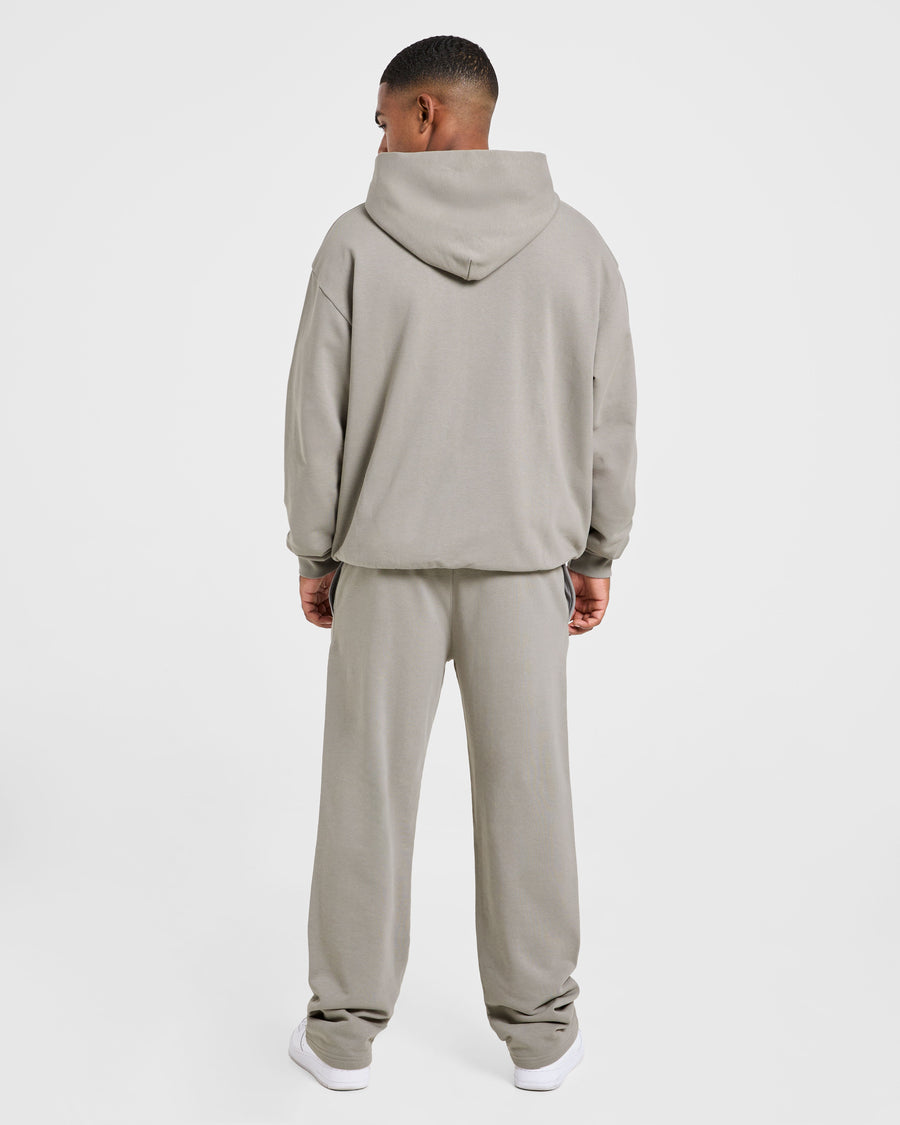 Craft Oversized Zip Up Hoodie - Misty