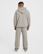 Craft Oversized Zip Up Hoodie - Misty
