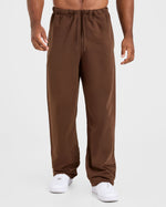 Craft Oversized Straight Leg Joggers - Marron
