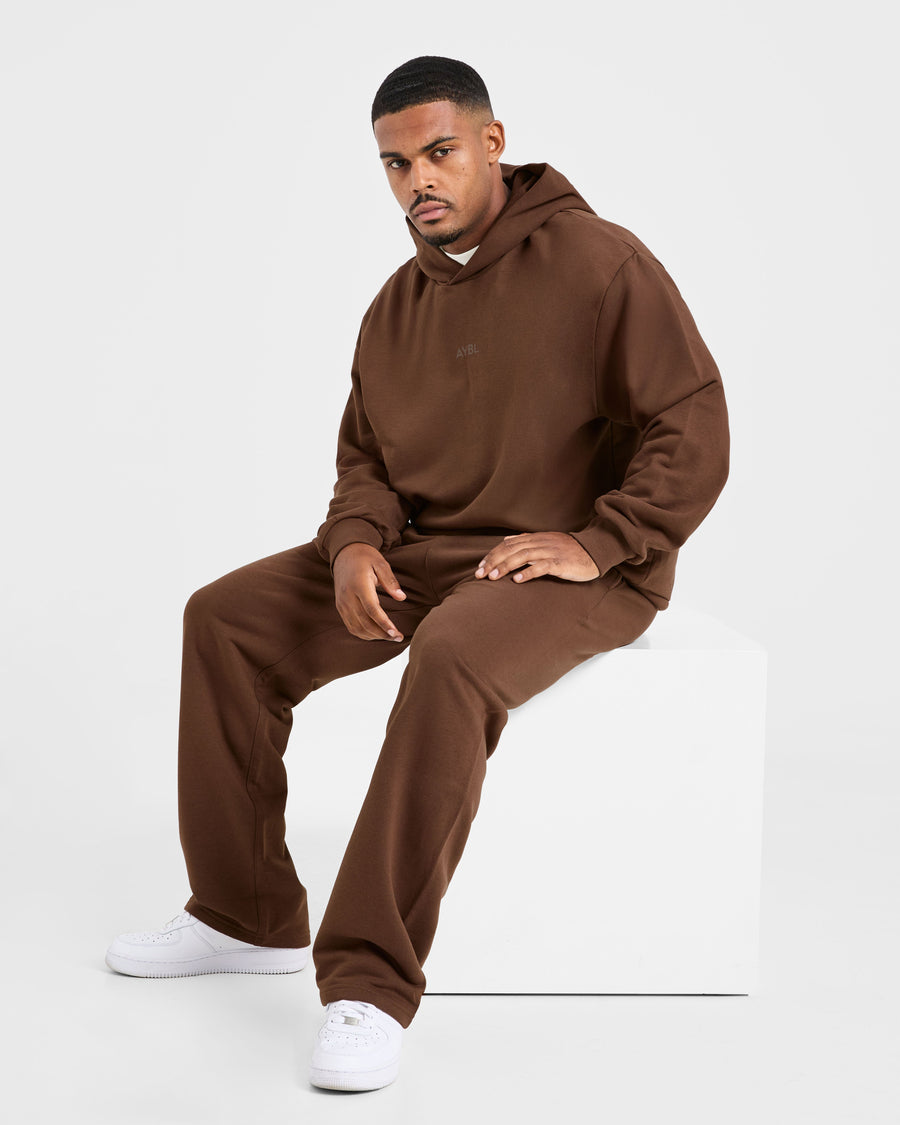 Craft Oversized Straight Leg Joggers - Marron
