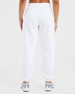 AYBL Sports Club Oversized Joggers - Blanc