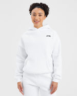 AYBL Sports Club Oversized Hoodie - Blanc