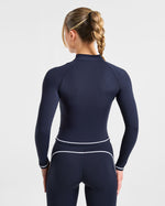 Form Zip Up Jacket - Muted Navy