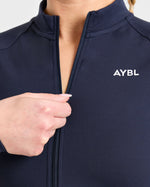 Form Zip Up Jacket - Muted Navy