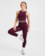 Form Tank Top - Deep Mulberry