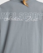 Varsity Dept. Oversized T Shirt - Slate Gris