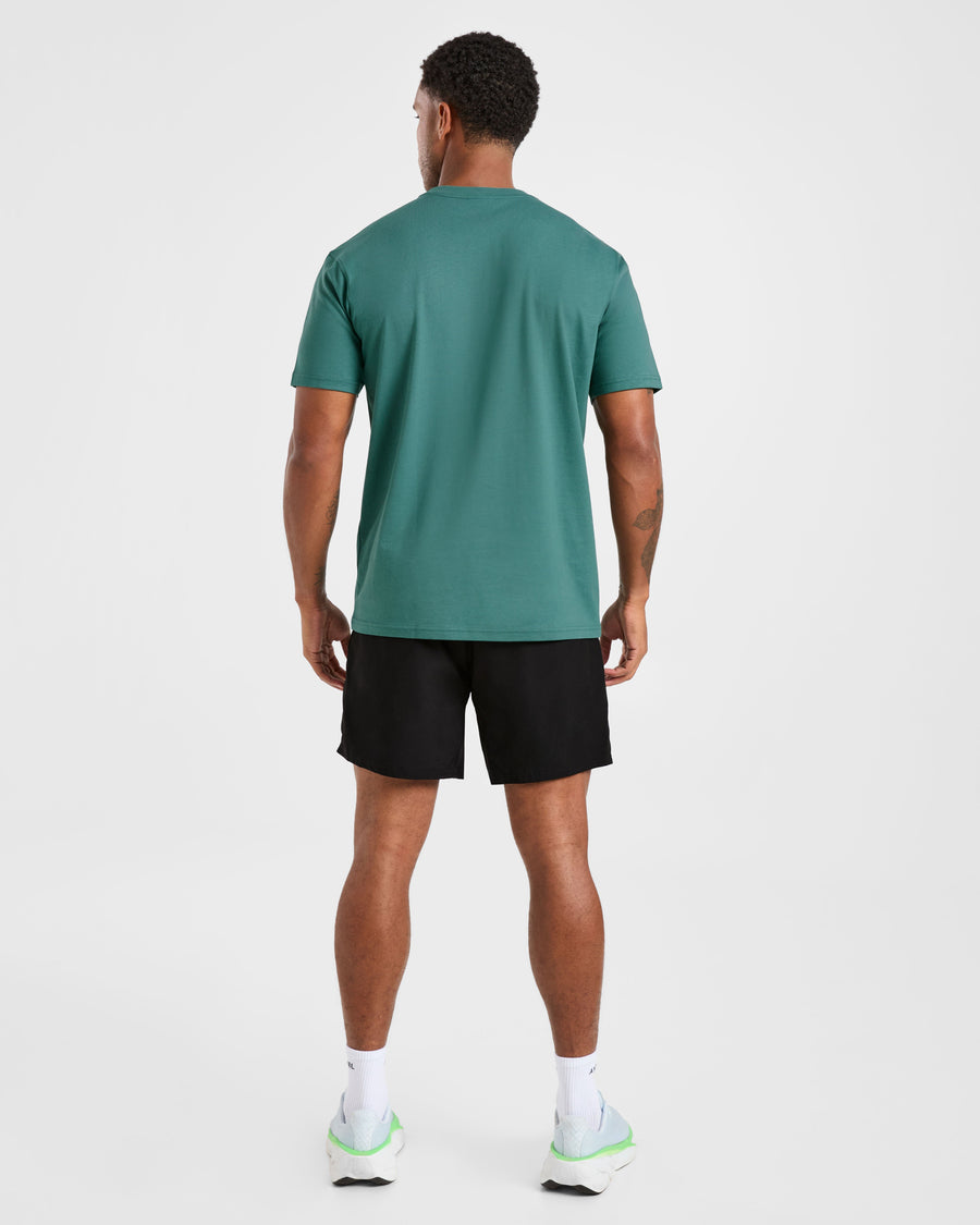 Essential T Shirt - Vintage Teal