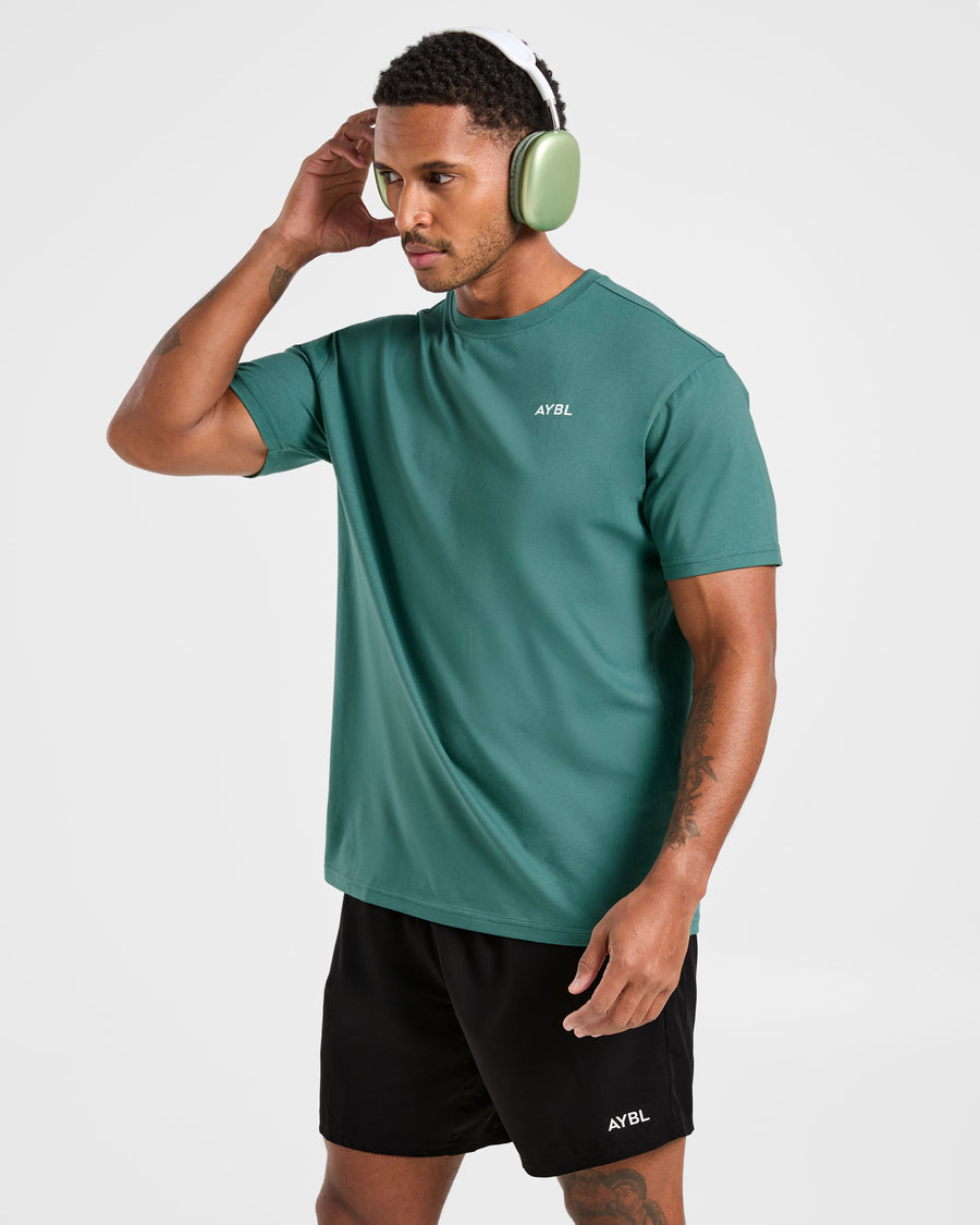 Essential T Shirt - Vintage Teal