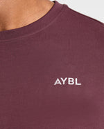 Essential T Shirt - Dark Plum